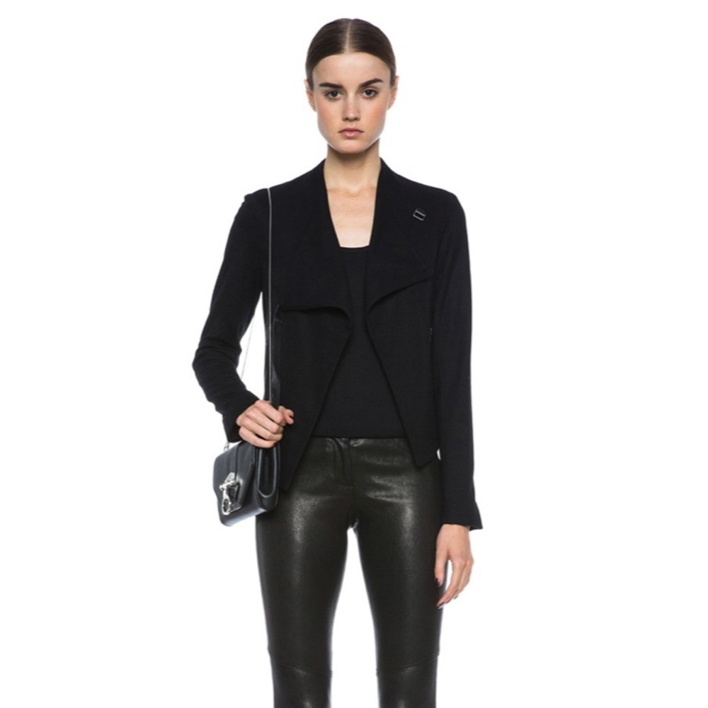 Helmut Lang Cropped Sonar Jacket
